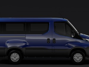 iveco daily window van 2014-2016 l1h1 3D 模型