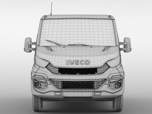 iveco daily window van 2014-2016 l1h1 3D 模型