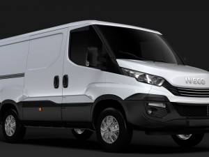 iveco daily van 2017 l1h1 3D 模型