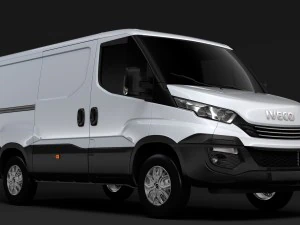 iveco daily van 2017 l1h1 3D Model