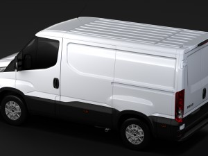 iveco daily van 2017 l1h1 3D Модель