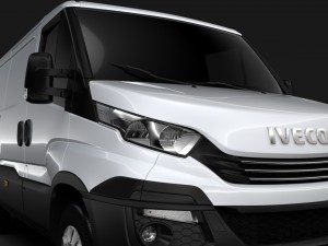 iveco daily van 2017 l1h1 3D Модель