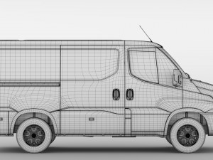 iveco daily van 2017 l1h1 3D Модель