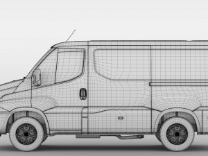 iveco daily van 2017 l1h1 3D Модель
