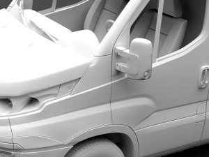 iveco daily van 2017 l1h1 3D Модель