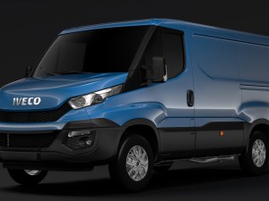 iveco daily van 2014-2016 l1h1 3Dモデル