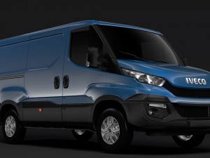 iveco daily van 2014-2016 l1h1 3D Модель