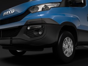 iveco daily van 2014-2016 l1h1 3D Модель