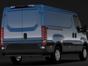 iveco daily van 2014-2016 l1h1 3D Модель