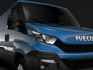 iveco daily van 2014-2016 l1h1 3D Model