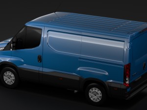iveco daily van 2014-2016 l1h1 3D Модель