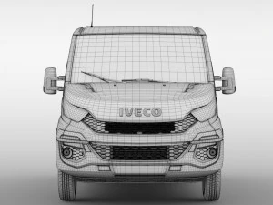 iveco daily van 2014-2016 l1h1 3D Model