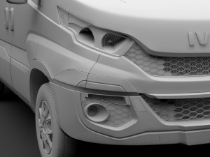iveco daily van 2014-2016 l1h1 3D Модель