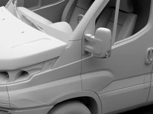 iveco daily van 2014-2016 l1h1 3D Model