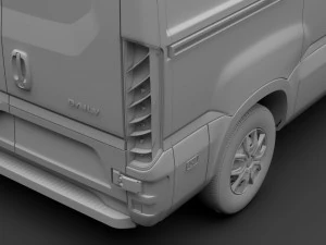 iveco daily van 2014-2016 l1h1 3D Model