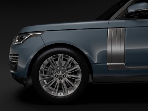 range rover autobiography l405 2018 Modelo 3D