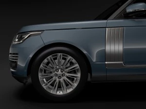 range rover autobiography l405 2018 3D Model
