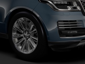range rover autobiography l405 2018 Modelo 3D