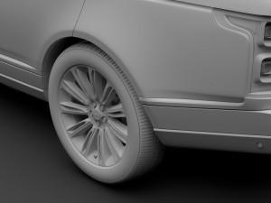 range rover autobiography l405 2018 Modelo 3D
