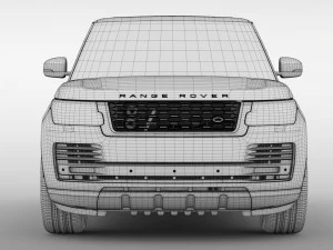 range rover autobiography l405 2018 3D Model
