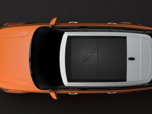 range rover autobiography p400e l405 2018 3D Model