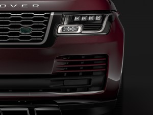 range rover hse td6 l405 2018 Modelo 3D