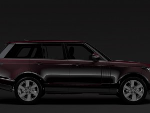 range rover hse td6 l405 2018 Modelo 3D