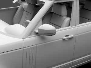 range rover hse td6 l405 2018 Modelo 3D