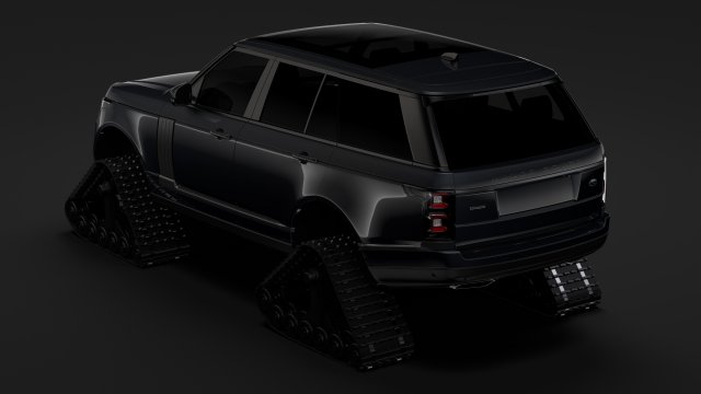 range rover crawler l405 2018 3D Model .c4d .max .obj .3ds .fbx .stl .blend 