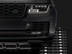 range rover crawler l405 2018 3D Model