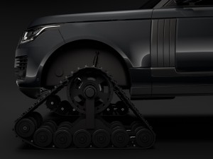 range rover crawler l405 2018 3D Model