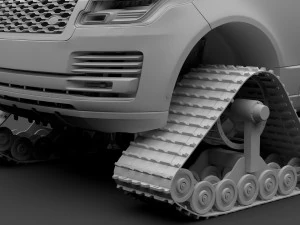range rover crawler l405 2018 3D Model