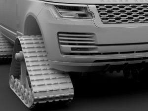 range rover crawler l405 2018 3D Model