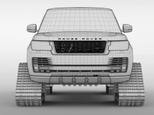 range rover crawler l405 2018 3D Model