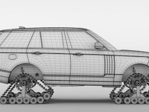 range rover crawler l405 2018 3D Model
