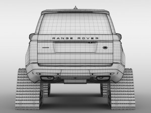 range rover crawler l405 2018 3D Model