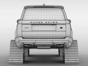 range rover crawler l405 2018 3D Model