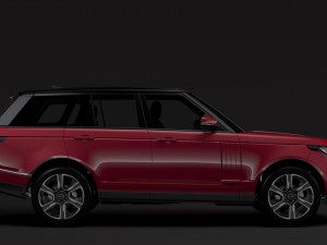 range rover hybrid l405 2018 Modelo 3D