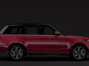 range rover hybrid l405 2018 3D Model