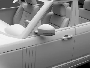 range rover hybrid l405 2018 3D Model
