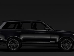 range rover sentinel l405 2018 3D Model