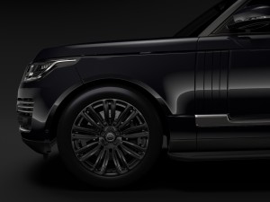 range rover sentinel l405 2018 3D Model