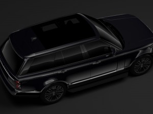 range rover sentinel l405 2018 3D Model