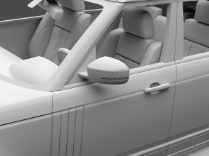 range rover sentinel l405 2018 3D Model
