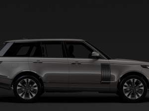 range rover supercharged l405 2018 3D Model
