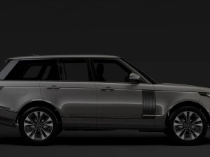 range rover supercharged l405 2018 3D Model