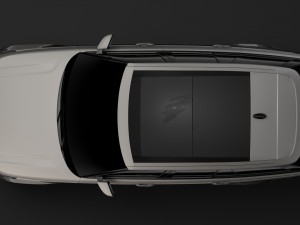 range rover supercharged l405 2018 3D Model