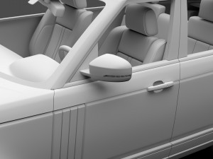 range rover supercharged l405 2018 3D Model