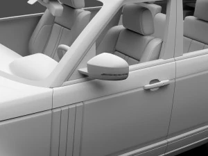 range rover supercharged l405 2018 3D Model