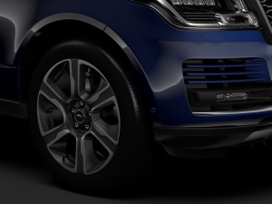 range rover vogue l405 2018 3D Modell